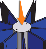 [WP431066] Couverture pour tube C-Core Ø 330 mm - plastique, noir