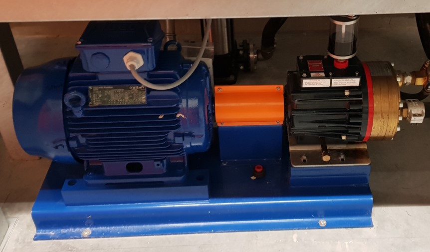 Hogedruk Wannerpomp 11 kW, 75 l/u, 80 bar + veiligheidsventiel + T-stuk-Druksensor 11kW 400V 23Avoor: