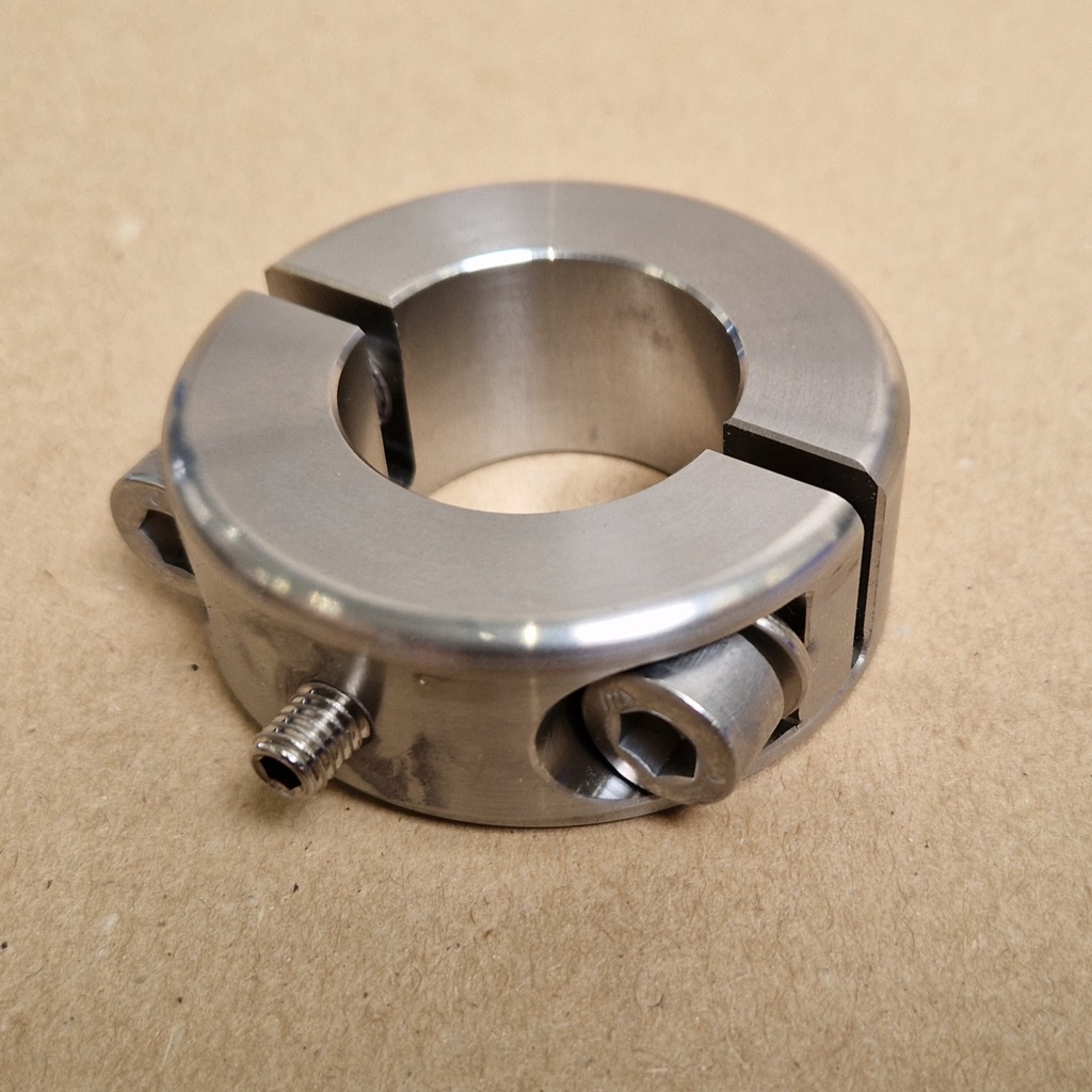 [WP431856] RVS Spanhuls voor kunstoflager - Ø30 mm