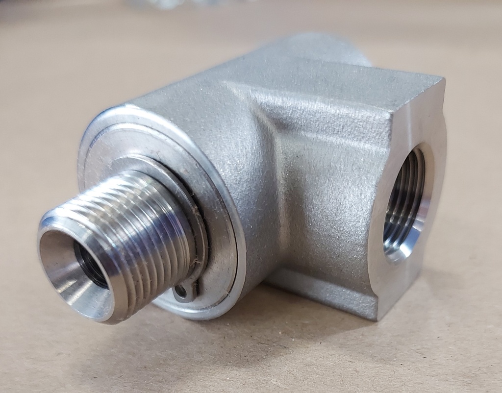 Holz Articulation angulaire 3/8" en inox - 90°