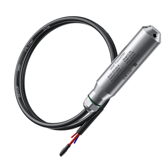 [WP431863] Mesure de niveau 2m range 5m Câble 4-20mA / 316 / acide et alcalin / compensation de pression / DC 24VDC