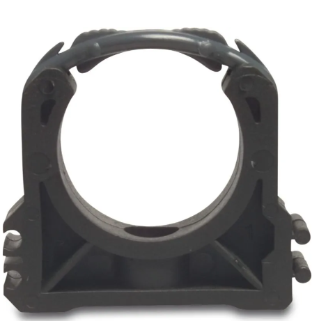Collier de fixation PP 40 mm noir 