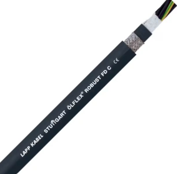 LAPPKABEL - Ölflex 4G1,5 ROBUST C - Afgeschermd 300/500V VOOR KABELRUPS