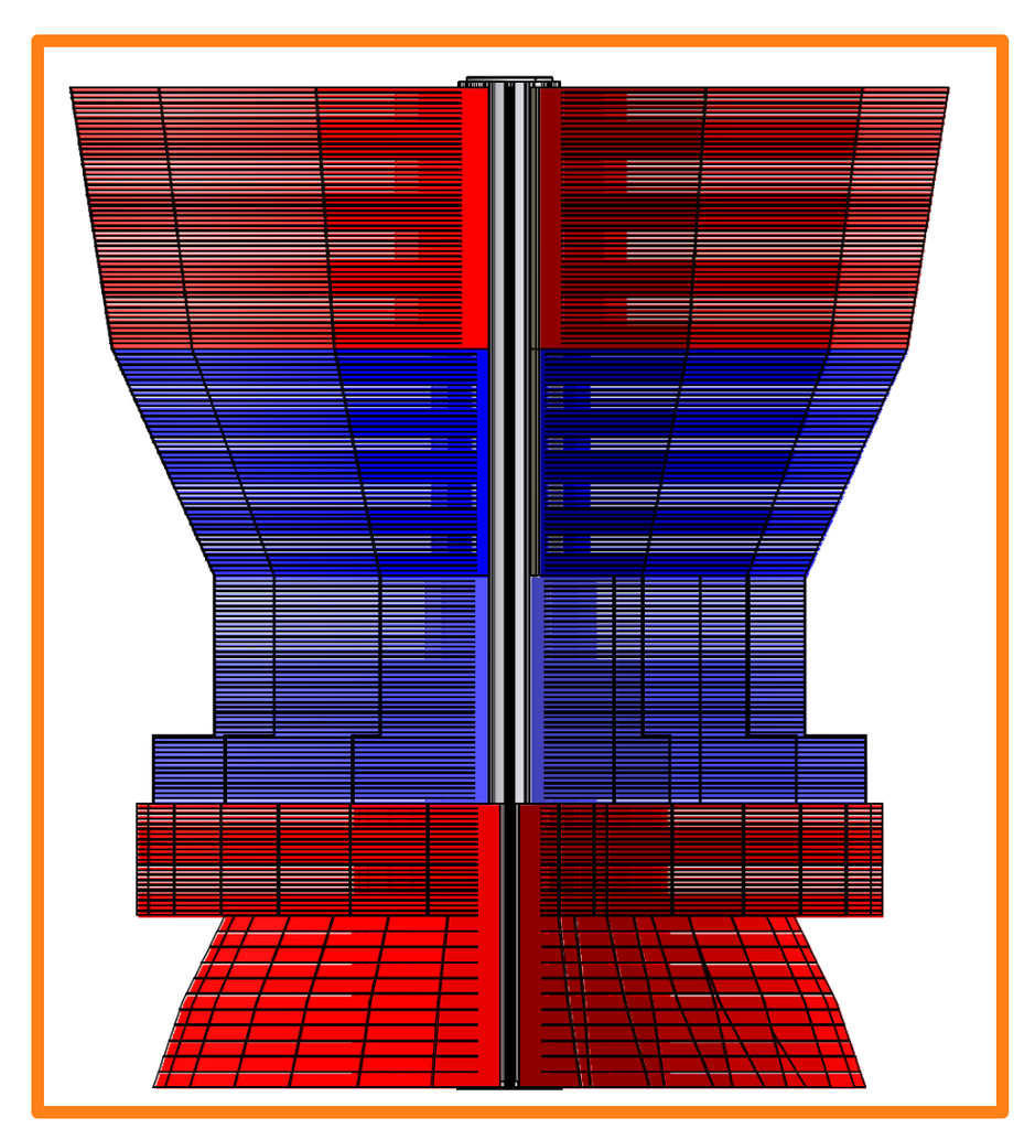 [WP431482] Textielset WATEX-12 "RUW meelopend" compleet voor linker en rechter borstel (Blauw)