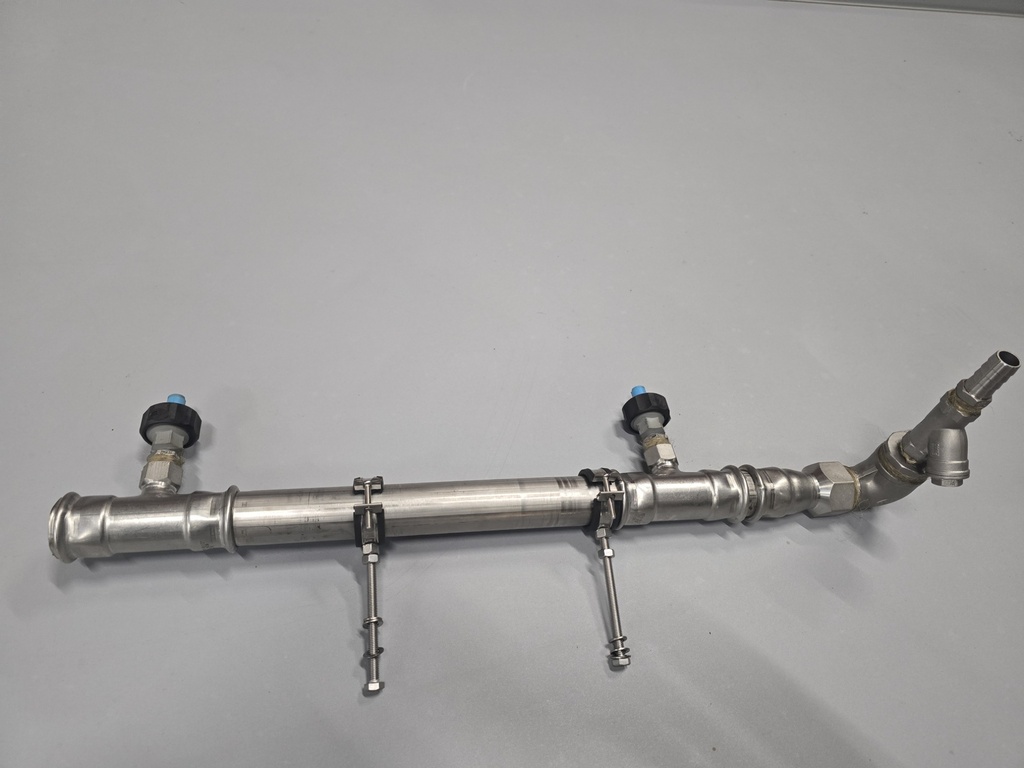 Système de rinçage pour convoyeur à chaîne avec filtre à saletés
