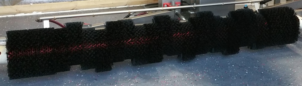 Feutre pour brosse jantes "PE196" 1 côté (gauche ou droite) - Polyéthylène - Excentric