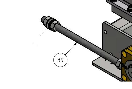 [WP432474] Tige filetée pour tendre le station de renvoi M24