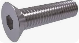 [WP432579] RVS inbusbout verzonken kop M6 x 20