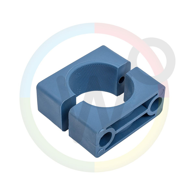 Support de conduite de 18 mm Bleu