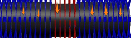 Holz set schuimstof tussen delen voor dakwals textiel