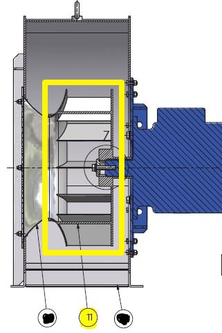 [WP431387] roue Holz droit de sèche-7,5kW