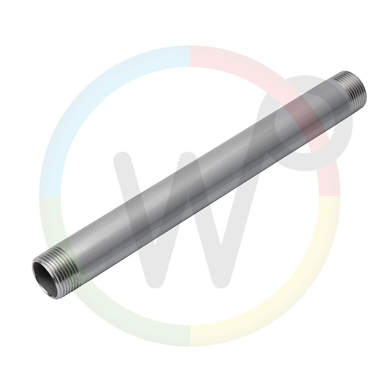 [WP432942] Holz RVS pijpnippel 1/2" x 100mm voor PE806