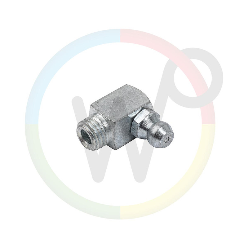 Conische smeernippel 90° M8 x 1 - Inox