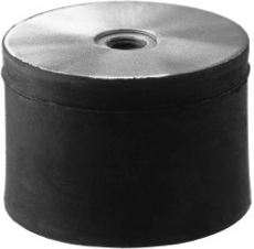 Trillingsdemper 50x20 M10 binnen