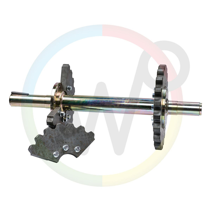 [Wp12954 HOL714-0073] Arbre d'entraînement multi-pièces (complet) - chaîne étroite (390mm) - non renforcé (Ø 50mm)