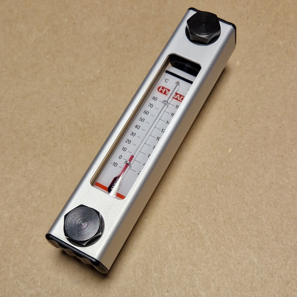 Holz oliepeilglas voor hydrauliek-unit - standaard olie