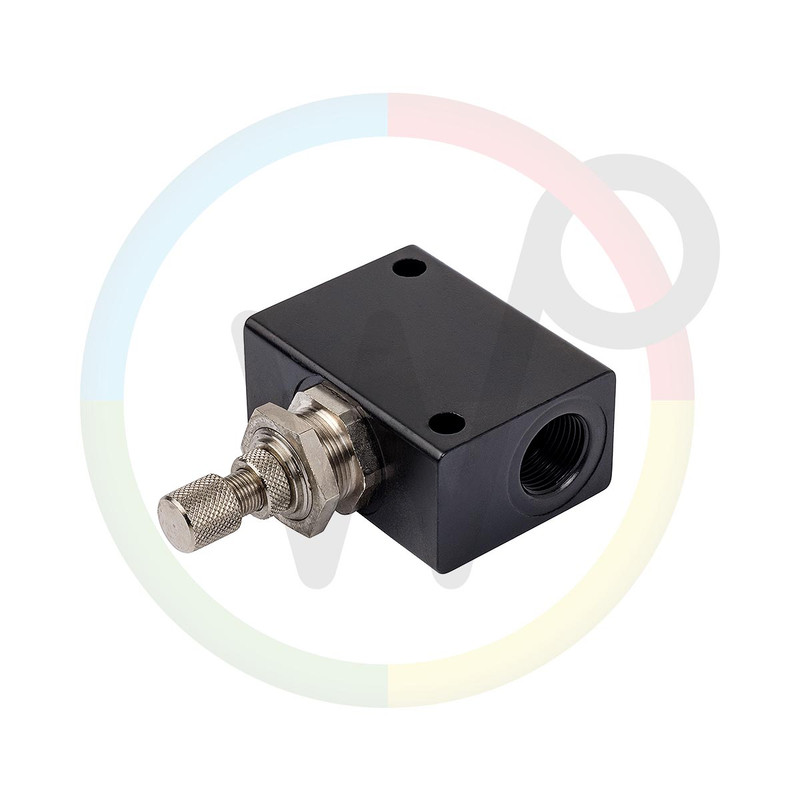 [WP431815] Holz snelheidsregelventiel recht 3/8"