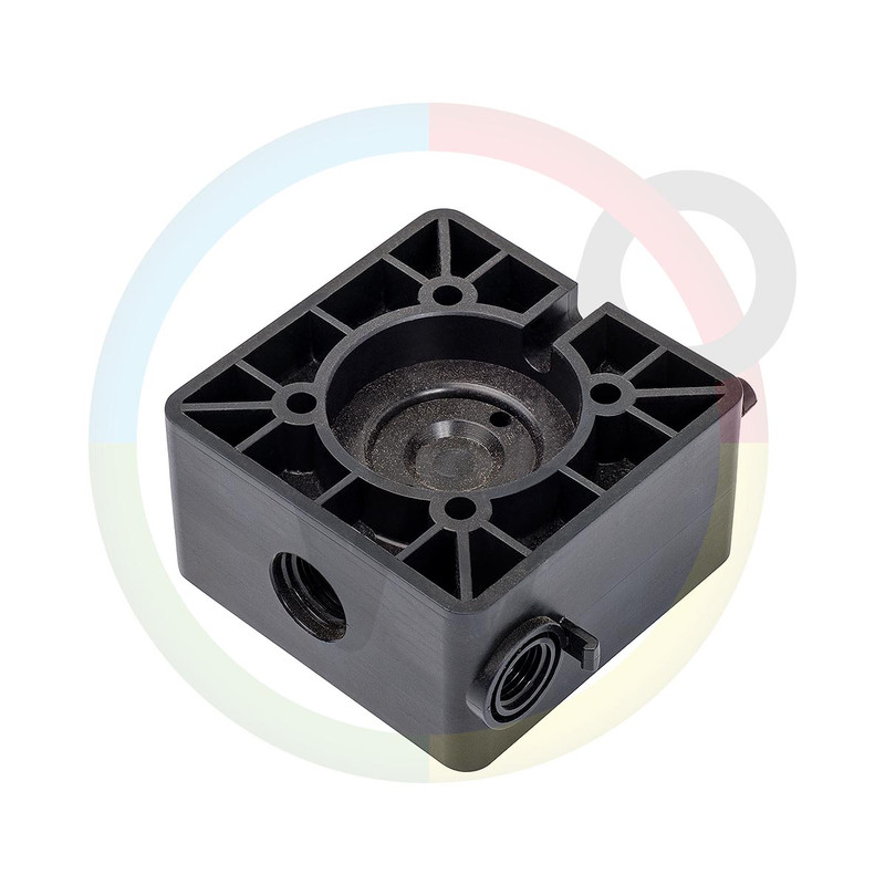 [WP431181] Holz membraam behuizing voor 4,3l/h pomp, zonder kap (PVDF)