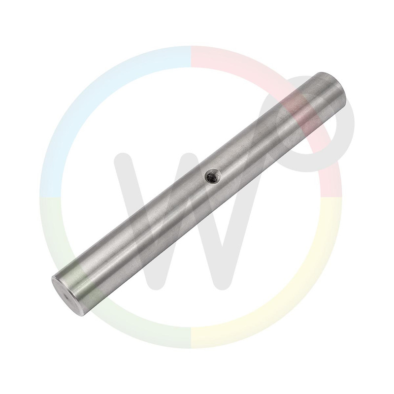 [Wp12823 HOL640-0023] Holz as voor looprol RUW-ML ( Lageras loopwagen bovenaan diam 30mm l=233mm uit rvs)