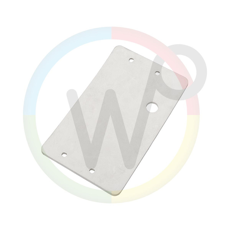 Holz rubberflap PE196-RS, achterzijde