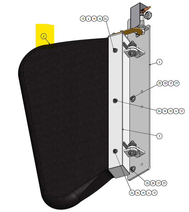 [WP431211] mesure de miroirs de panneaux de mousse Holz