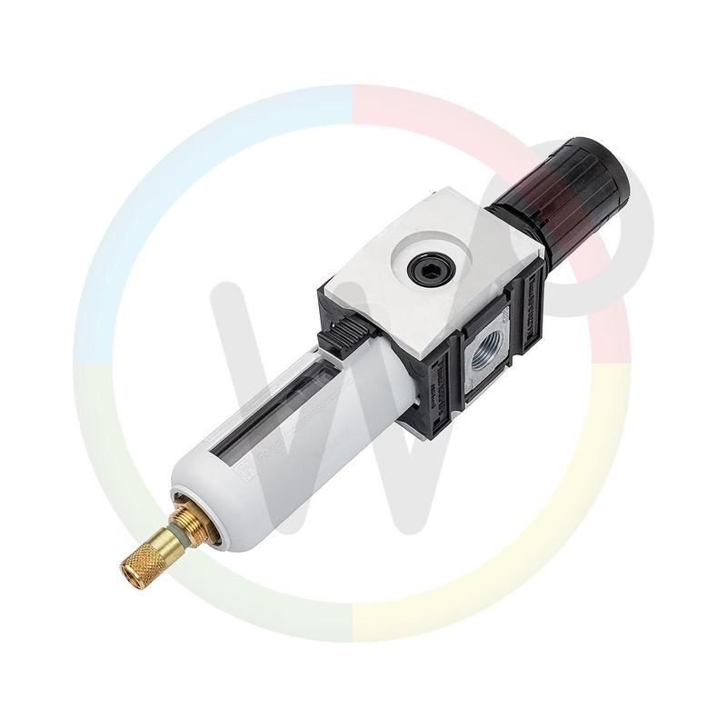 Aventics reduceer/vochtafscheider 1/2" kunststof R412007237