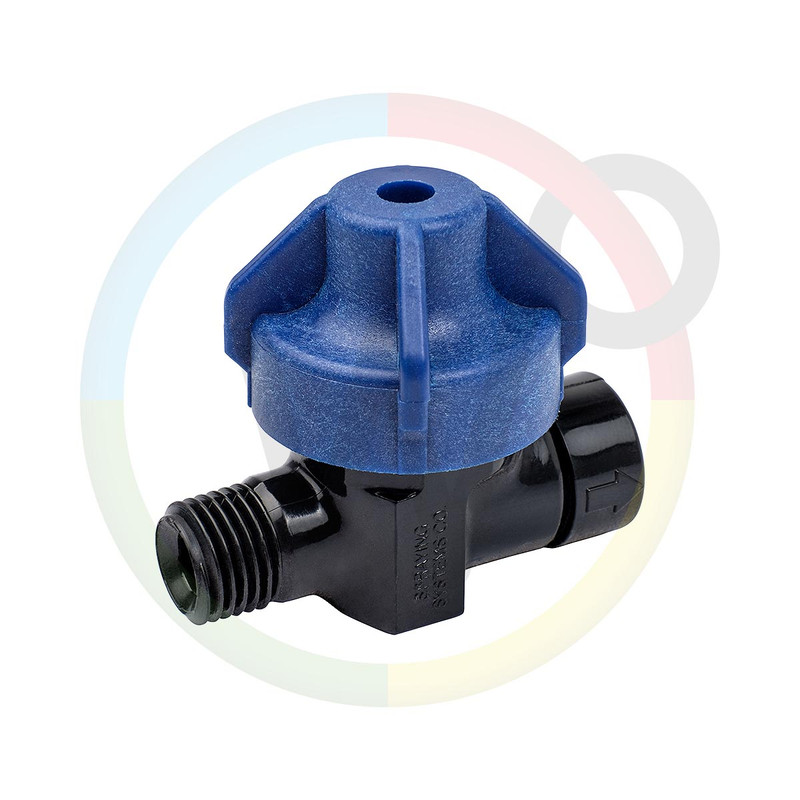 Kunststof diafragma 1/4" - Anti leegloop