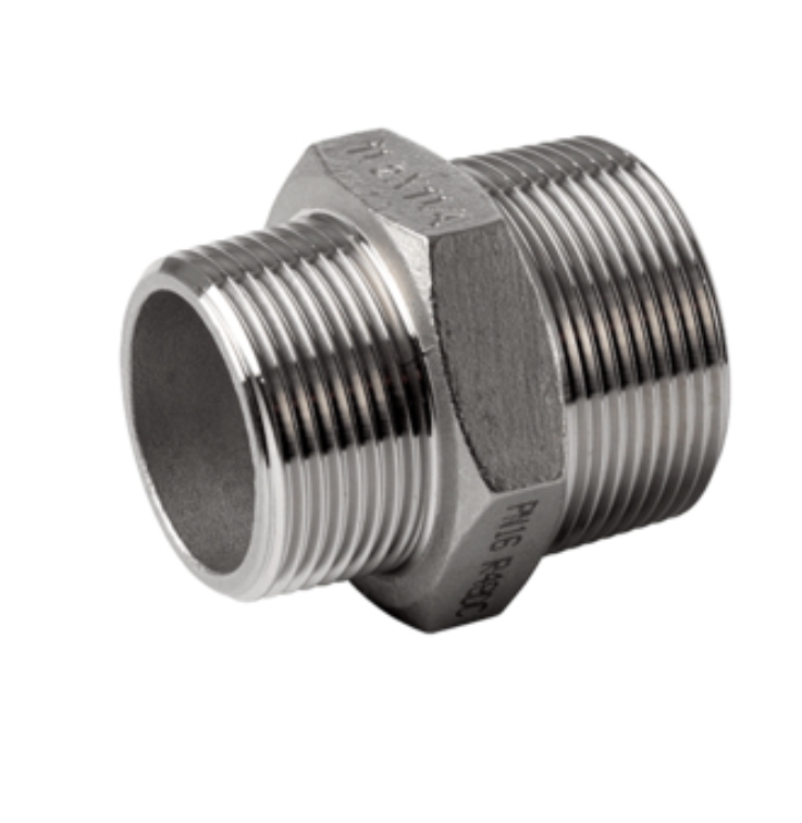 RVS verloopnippel 1-1/4" x 1/2"