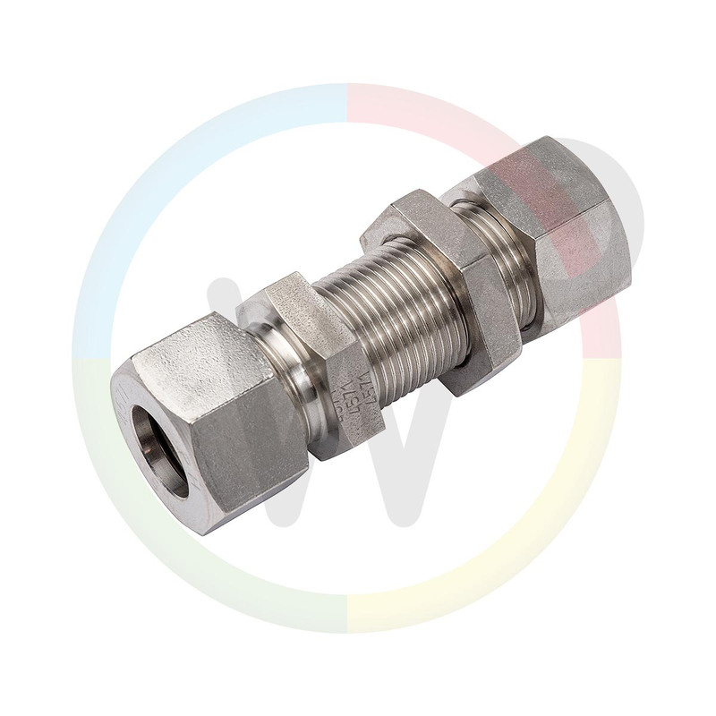 [ACE10321] RVS rechte schotkoppeling 12L