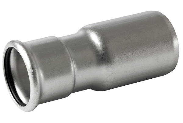 RVS mapress verloop 42 x 18mm