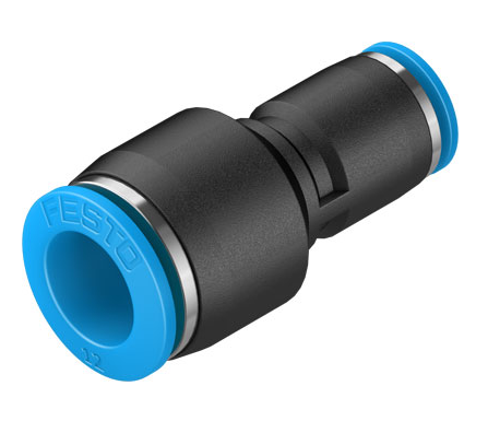 Rechte verloopkoppeling 12 x 8 mm push-in