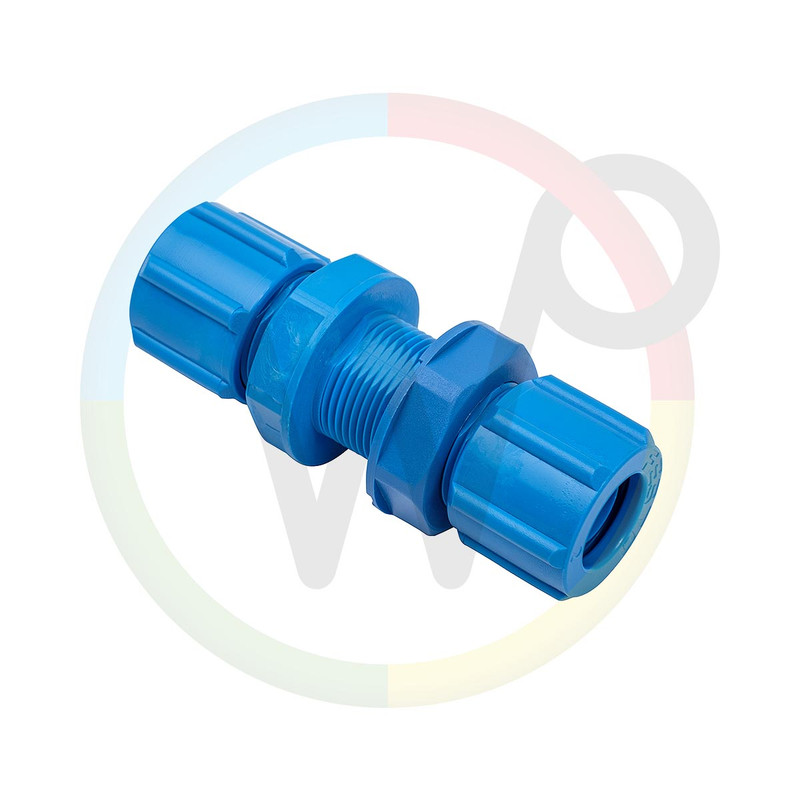 cloison rectiligne pivotant 12mm bleu