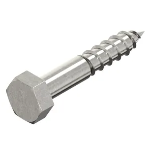 RVS Houtdraadbout 4 x 40