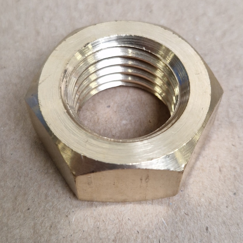 [ACE11157] Messing moer M24 voor spaninrichting kettingbaan