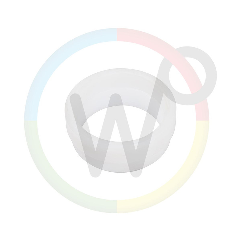 Witte nylon eindring voor stofzuigmondhouder 70 x 3mm