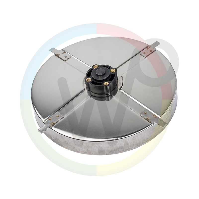 RVS zwenkbare muursteun voor RVS slanghaspel 35meter