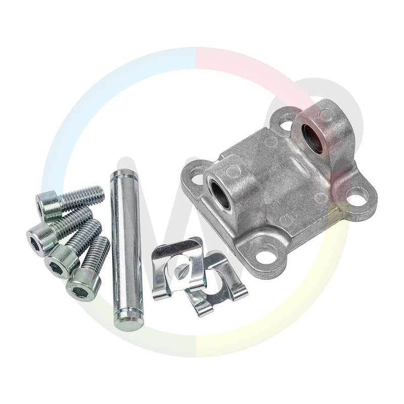 Scharnierflens voor DN50 luchtcilinder, zijde met pen