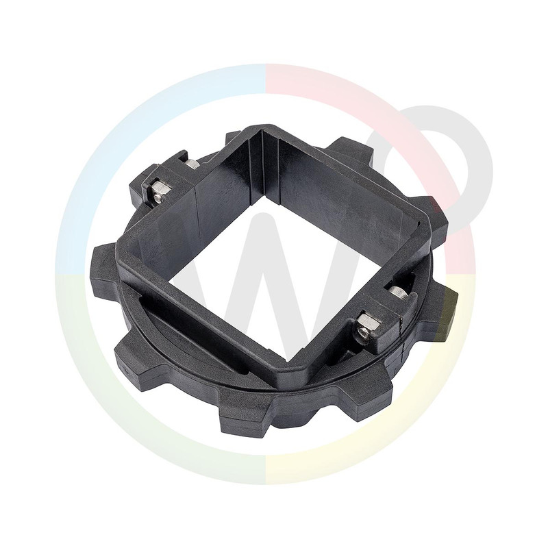 Rexnord gedeeld tandwiel 9T-90mm zwart voor IR baan