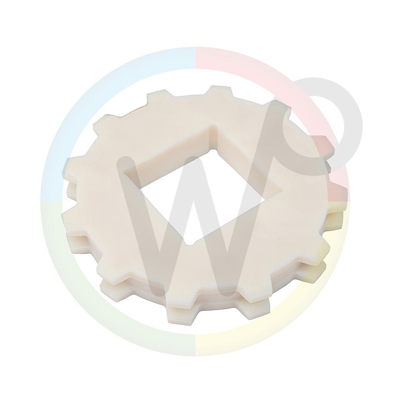 Rexnord tandwiel 12T duplex-90mm wit,  gebruikt op beurs 201