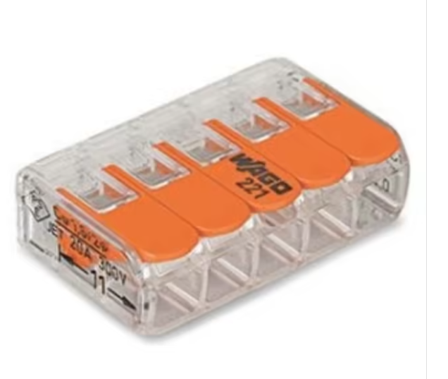 [ACE12018] bornier Wago, 5 positions de serrage