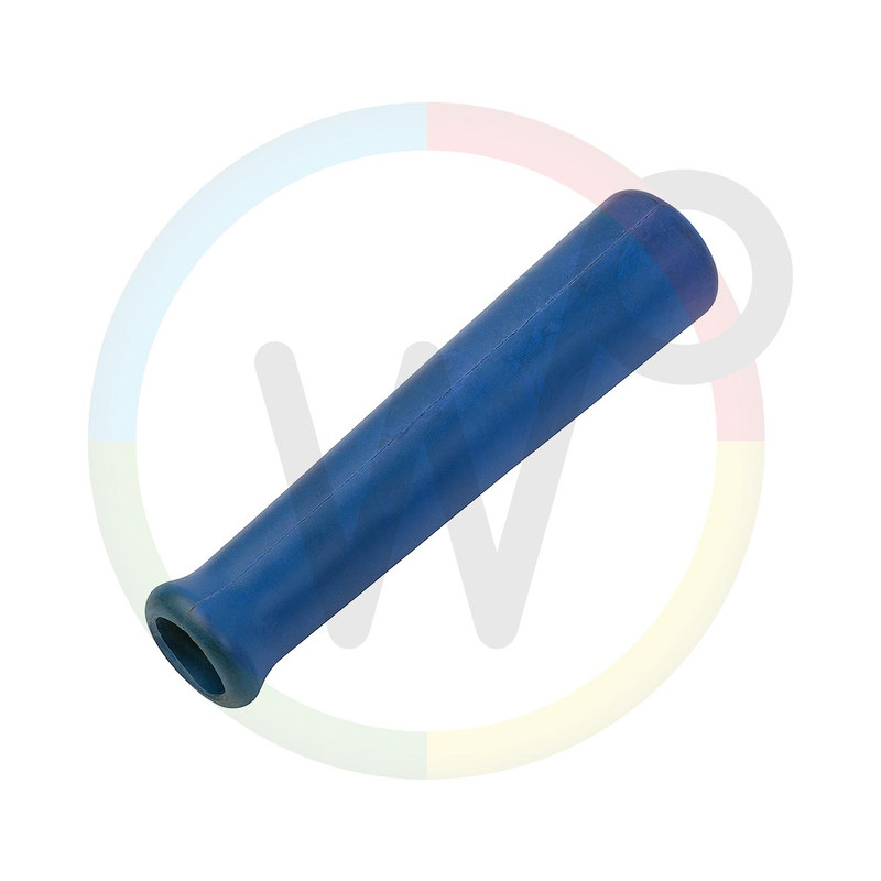 Rubber knikbescherming blauw voor 3/8" slang