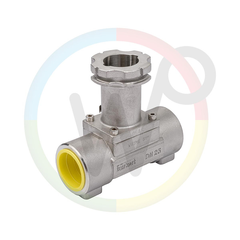 Doorstroom armatuur DN25 voor Jumo flowsensor 12671