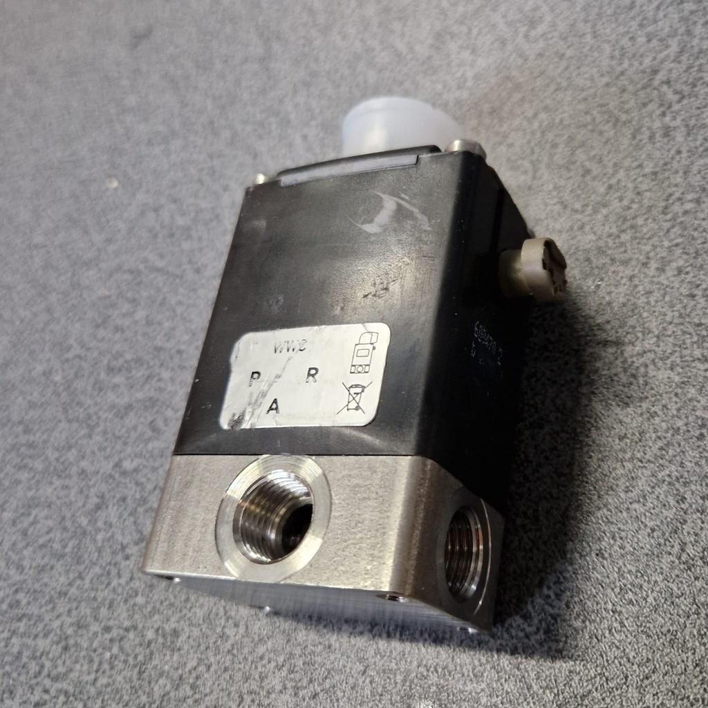 [WP432077] Burkert RVS klep velgenproduct 1/4" 24vdc EPDM