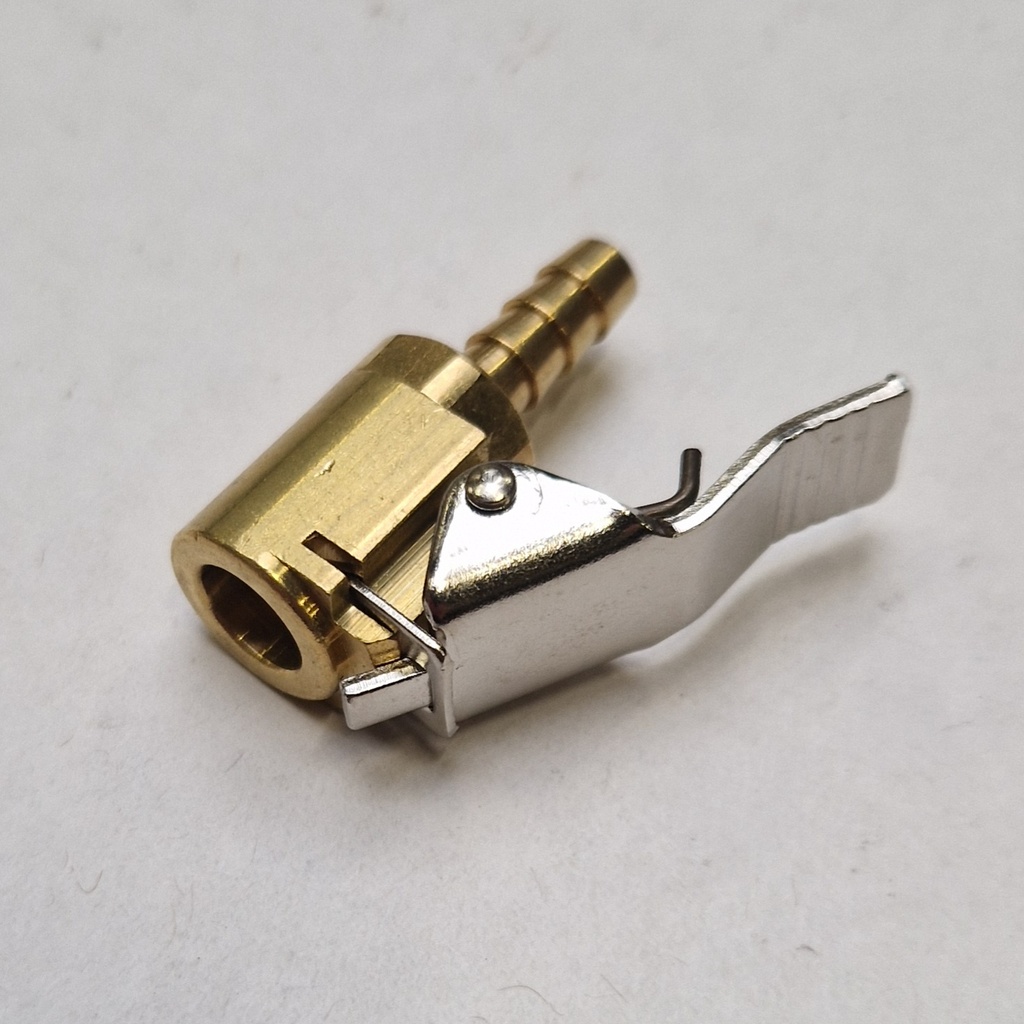 [MTM0090020002] Aansluitstuk met klep voor spiraalleiding 6mm