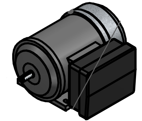 Elektro motor monofase 230V 50/60Hz - Model2020 MC