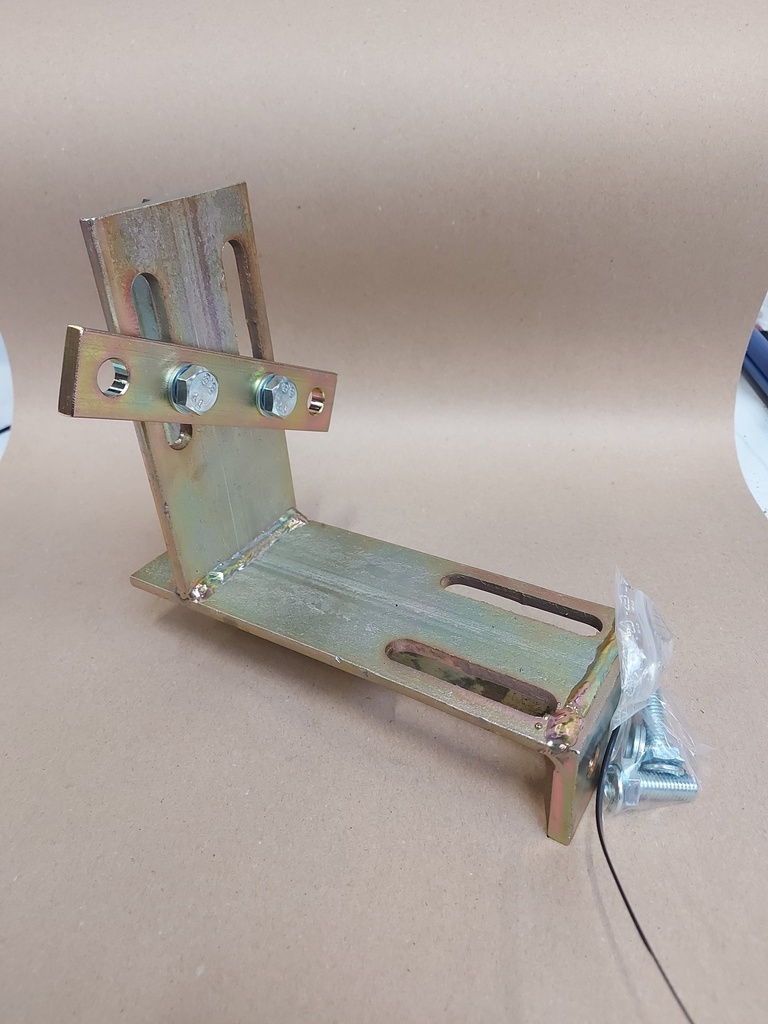 Houder voor pulsgevers aan kettingbaan 14-102 met versterkte as