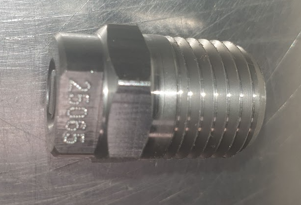 NOZZLE 1/4M 25065 RVS