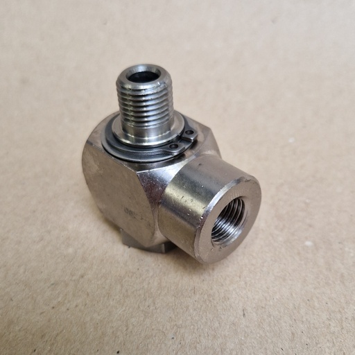 [REM56245] SWIVEL 1/4"F:1/4"M SS 90°