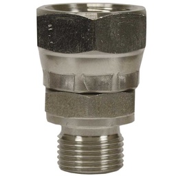 [REM582049] SWIVEL ADAPTOR STAINLESS STEEL BSP 3/8M:3/8F