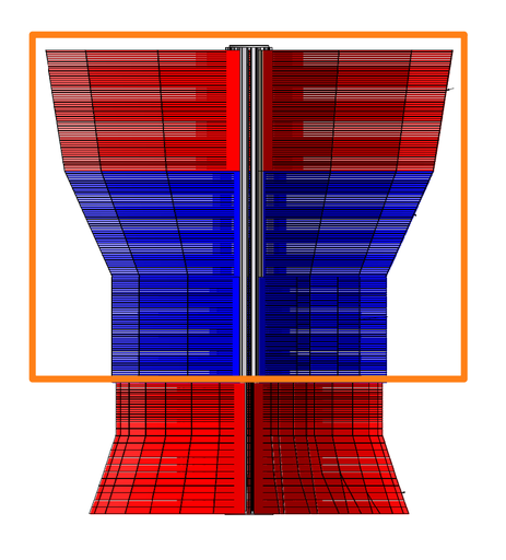 Textielset Watex-12 "RUW Standard 226" voor bovenste deel - linker en rechter borstel